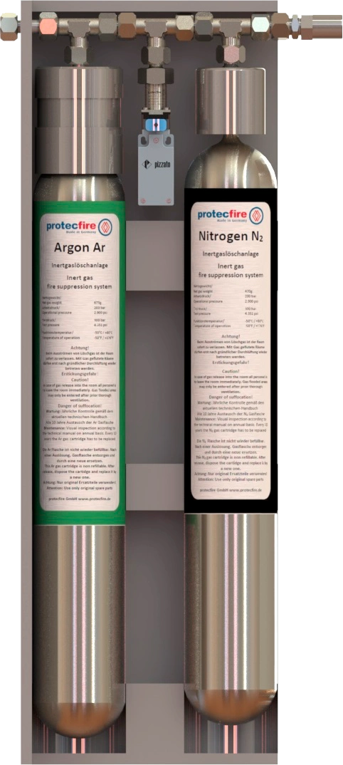 detexAn2 argon nitrogen fire suppression system